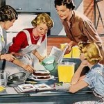 An idealized vision of housework in the 1960s