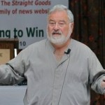 George Lakoff speaking in Ottawa, 2010: "Sandy was caused by systemic causation," he teaches.