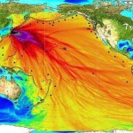 Fukushima radiation in the Pacific.